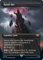 Barad-dur (Borderless Alternate Art) (340) [The Lord of the Rings: Tales of Middle-Earth] | Tables and Towers