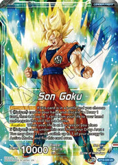 Son Goku // SSG Son Goku, Crimson Warrior (BT16-020) [Realm of the Gods] | Tables and Towers