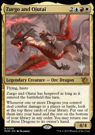 Zurgo and Ojutai (Promo Pack) [March of the Machine Promos] | Tables and Towers