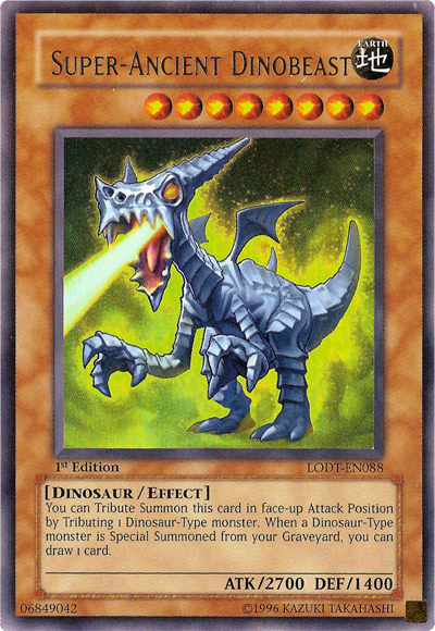 Super-Ancient Dinobeast [LODT-EN088] Ultra Rare | Tables and Towers