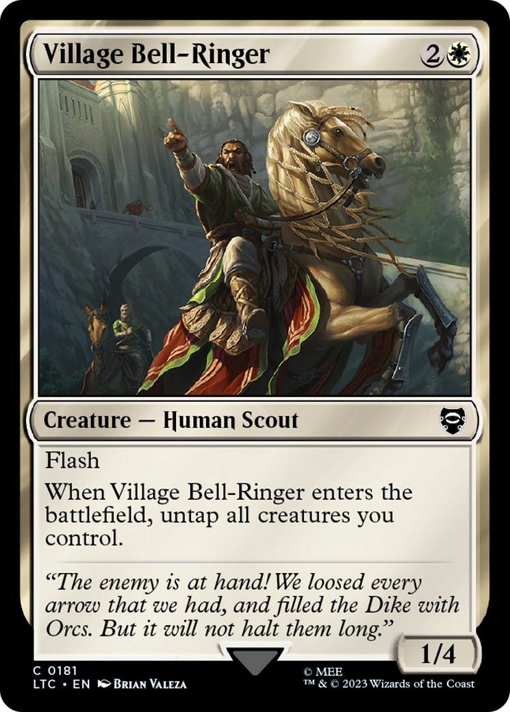 Village Bell-Ringer [The Lord of the Rings: Tales of Middle-Earth Commander] | Tables and Towers