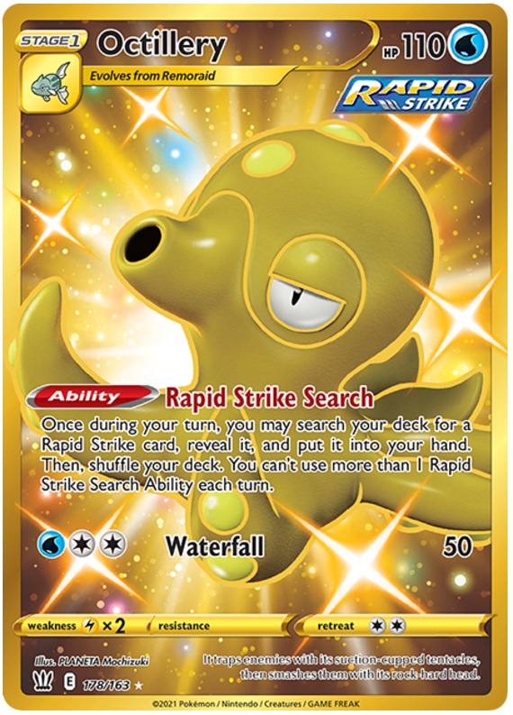 Octillery (178/163) [Sword & Shield: Battle Styles] | Tables and Towers