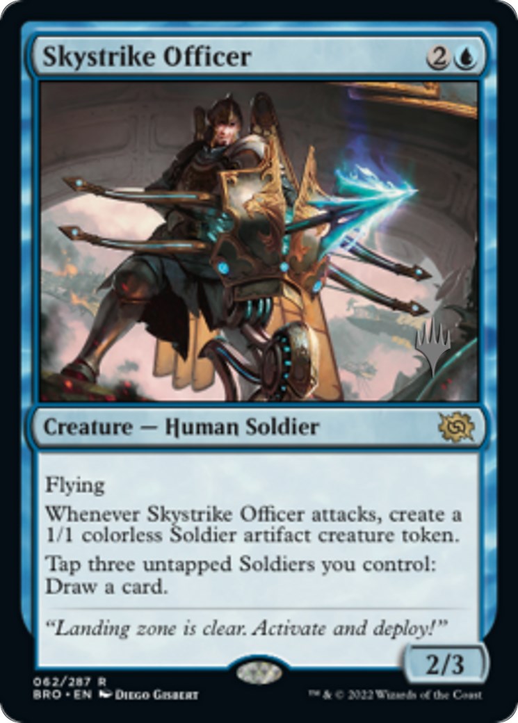 Skystrike Officer (Promo Pack) [The Brothers' War Promos] | Tables and Towers