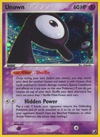 Unown (R) (R/28) [EX: Unseen Forces] | Tables and Towers