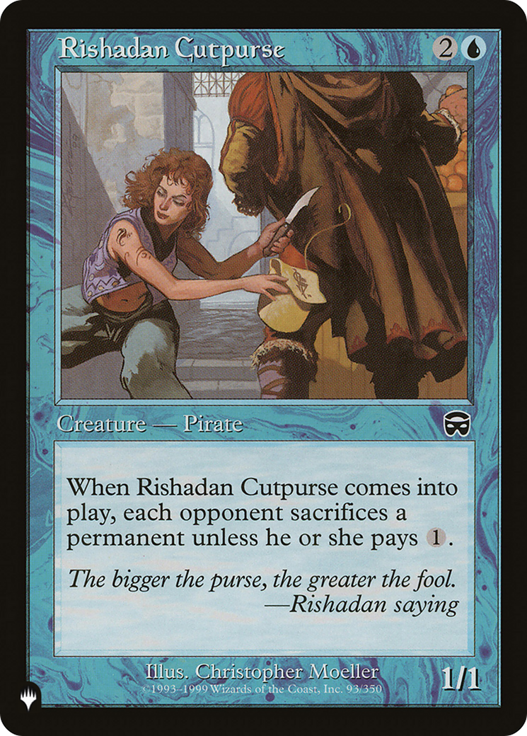 Rishadan Cutpurse [The List Reprints] | Tables and Towers