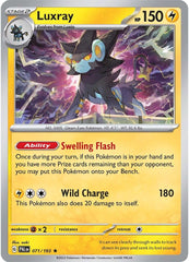 Luxray (071/193) [Scarlet & Violet: Paldea Evolved] | Tables and Towers