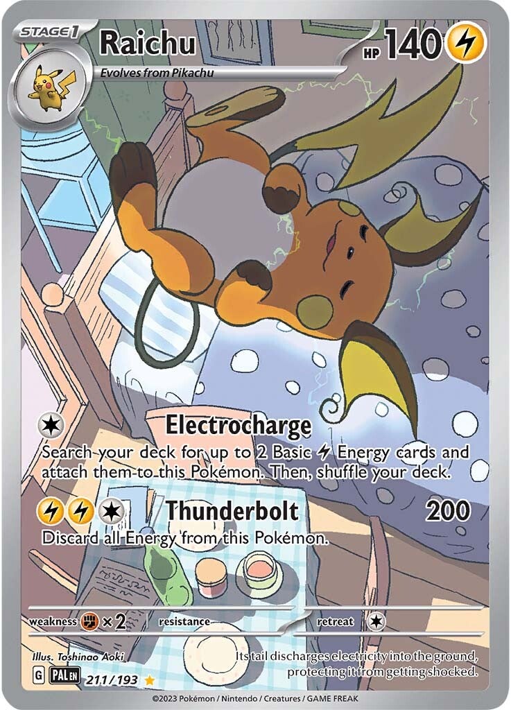 Raichu (211/193) [Scarlet & Violet: Paldea Evolved] | Tables and Towers