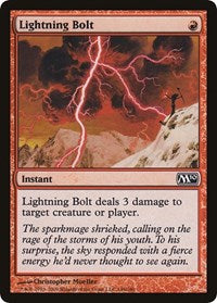 Lightning Bolt (M10) (Oversized) [Oversize Cards] | Tables and Towers