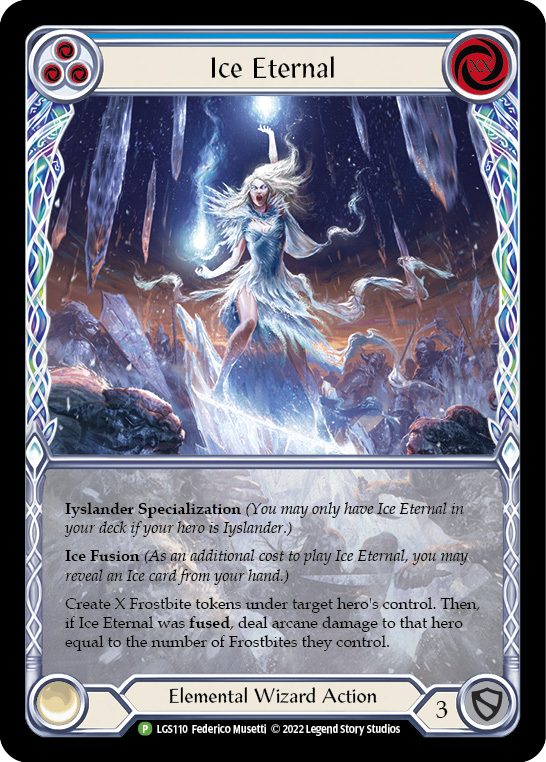 Ice Eternal [LGS110] (Promo)  Rainbow Foil | Tables and Towers