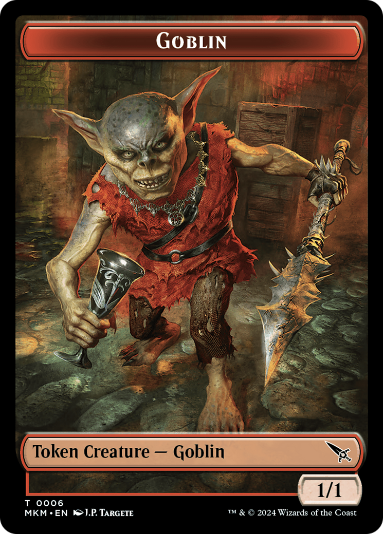 Detective // Goblin Double-Sided Token [Murders at Karlov Manor Tokens] | Tables and Towers