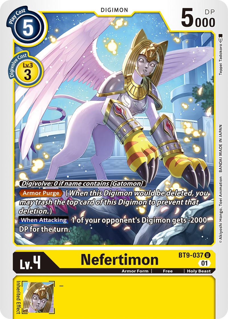 Nefertimon [BT9-037] [X Record] | Tables and Towers