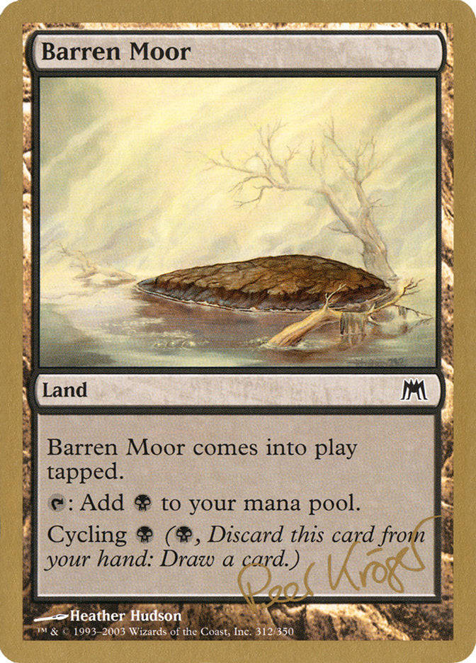 Barren Moor (Peer Kroger) [World Championship Decks 2003] | Tables and Towers