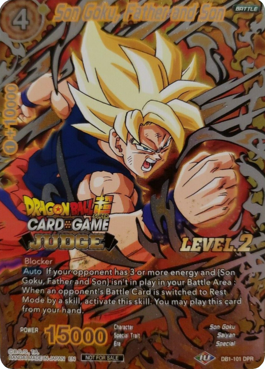 Son Goku, Father and Son (Level 2) (DB1-101) [Promotion Cards] | Tables and Towers