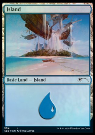 Island (Pirates) (554) [Secret Lair Drop Promos] | Tables and Towers