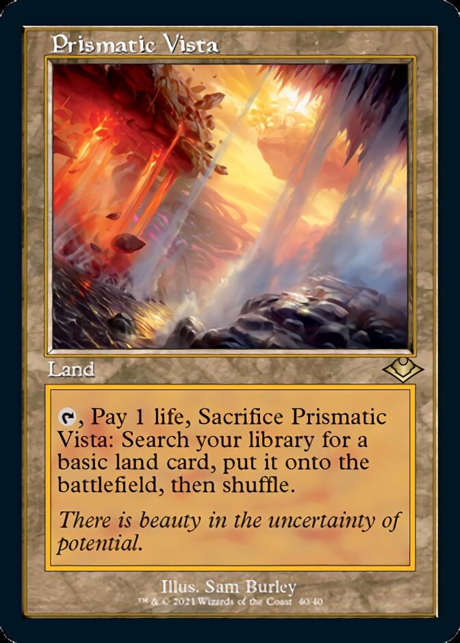 Prismatic Vista (Retro) [Modern Horizons] | Tables and Towers