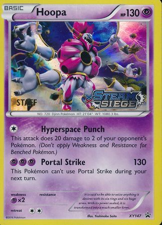 Hoopa (XY147) (Staff) [XY: Black Star Promos] | Tables and Towers