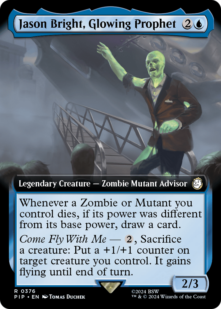 Jason Bright, Glowing Prophet (Extended Art) [Fallout] | Tables and Towers