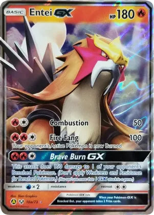 Entei GX (10a/73) [Alternate Art Promos] | Tables and Towers