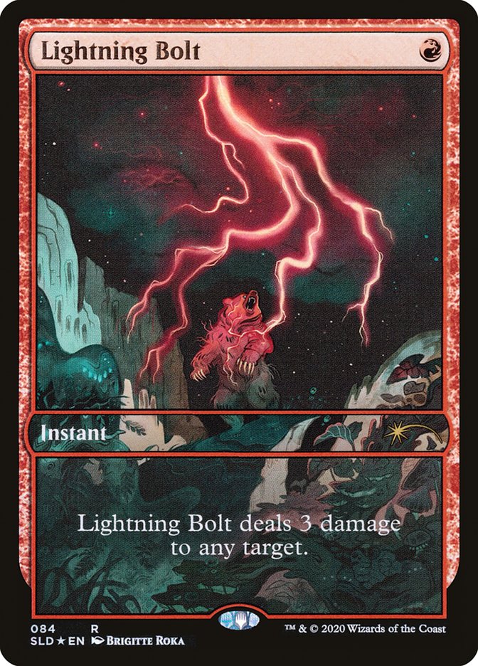 Lightning Bolt (084) [Secret Lair Drop Series] | Tables and Towers