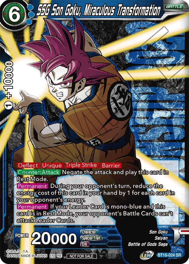 SSG Son Goku, Miraculous Transformation (Championship 2022) (BT15-024) [Promotion Cards] | Tables and Towers