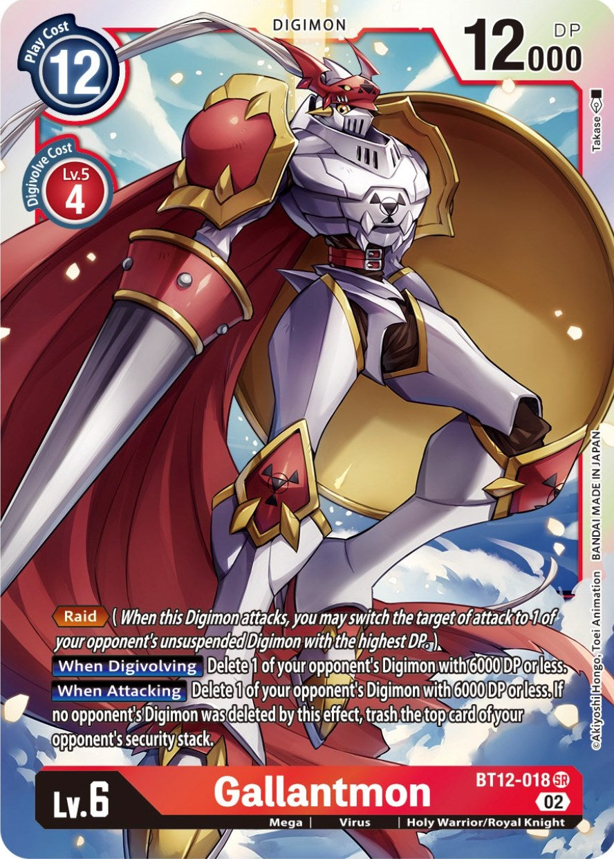 Gallantmon [BT12-018] [Across Time] | Tables and Towers