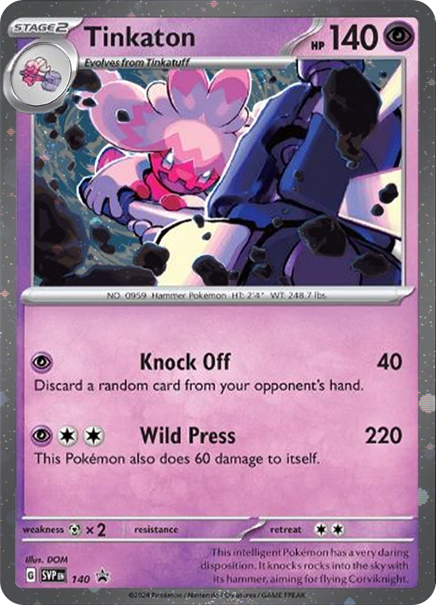 Tinkaton (SVP140) (Cosmos Holo) [SV: Scarlet & Violet Promo Cards] | Tables and Towers