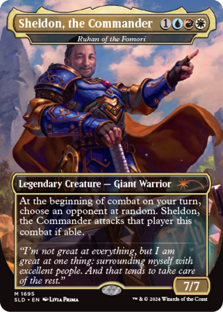 Ruhan of the Fomori - Sheldon, the Commander [Secret Lair: Sheldon's Spellbook] | Tables and Towers