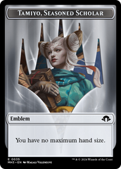 Tamiyo, Seasoned Scholar // Energy Reserve Double-Sided Token [Modern Horizons 3 Tokens] | Tables and Towers