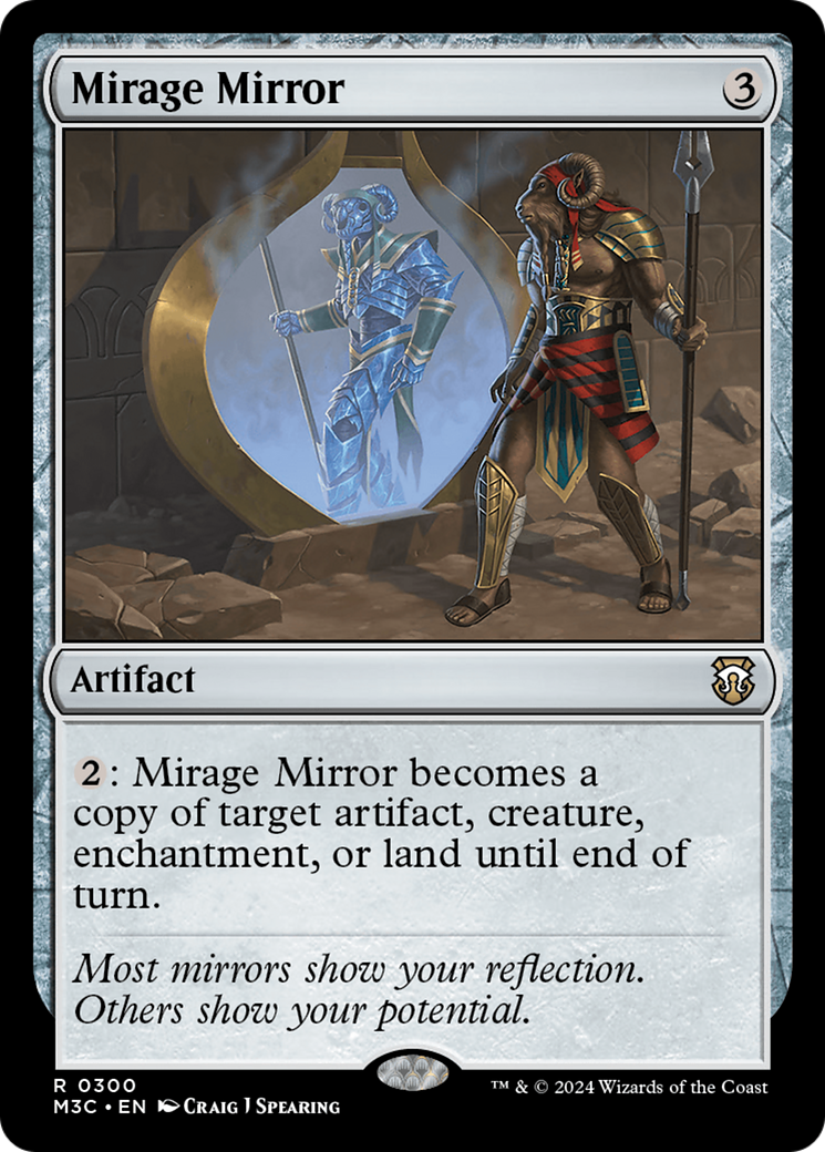 Mirage Mirror (Ripple Foil) [Modern Horizons 3 Commander] | Tables and Towers