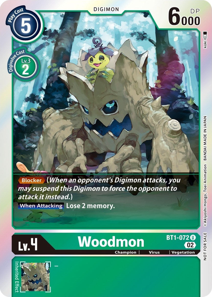 Woodmon [BT1-072] (Official Tournament Pack Vol. 6) [Release Special Booster Promos] | Tables and Towers