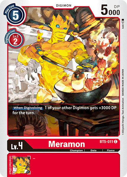 Meramon [BT5-011] [Battle of Omni] | Tables and Towers