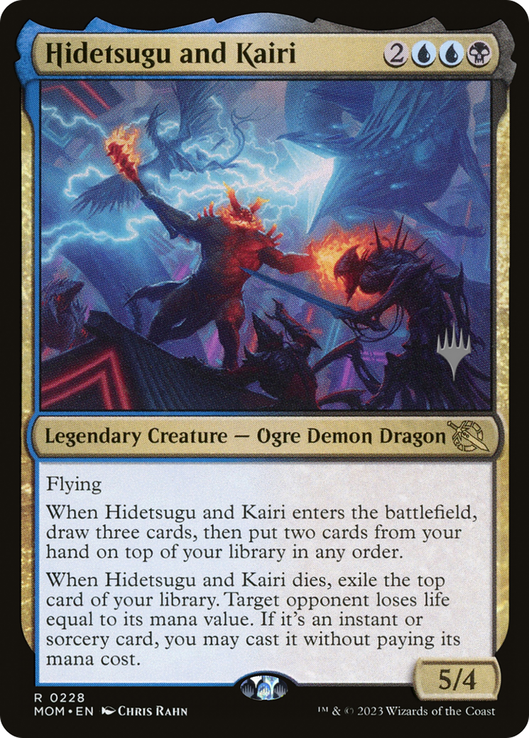 Hidetsugu and Kairi (Promo Pack) [March of the Machine Promos] | Tables and Towers