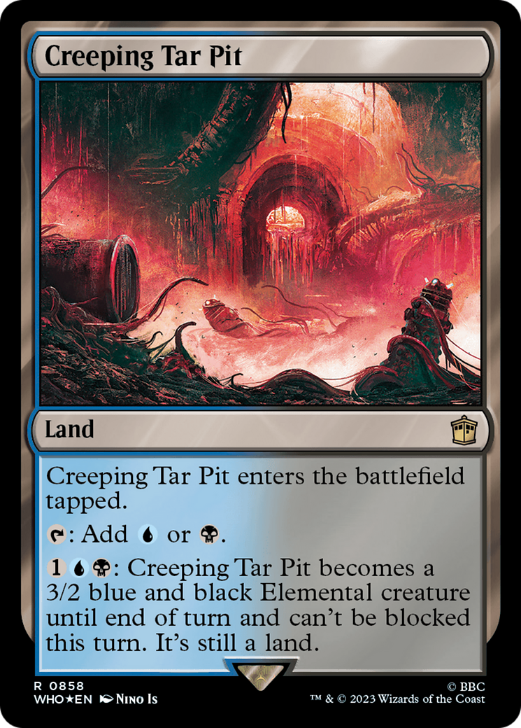 Creeping Tar Pit (Surge Foil) [Doctor Who] | Tables and Towers