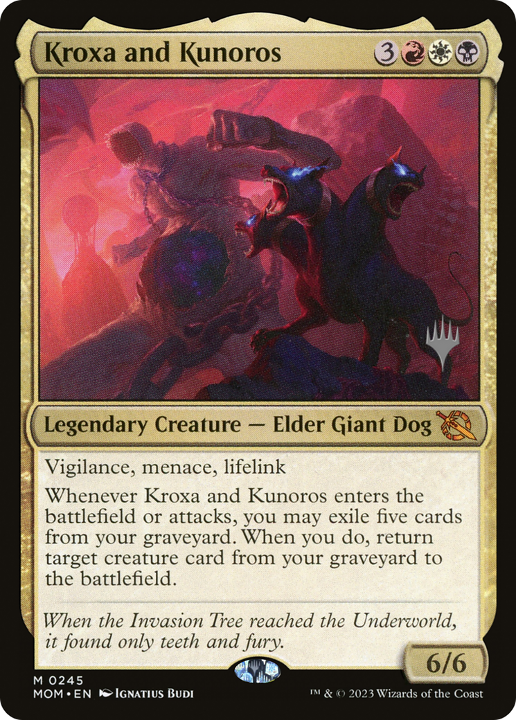 Kroxa and Kunoros (Promo Pack) [March of the Machine Promos] | Tables and Towers