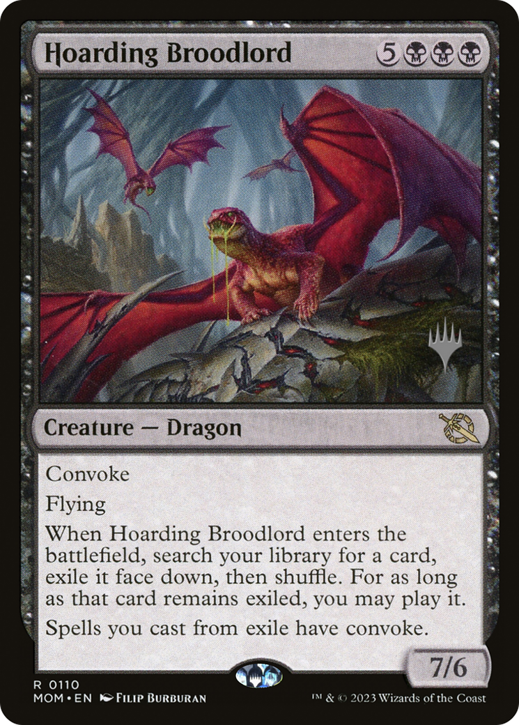 Hoarding Broodlord (Promo Pack) [March of the Machine Promos] | Tables and Towers