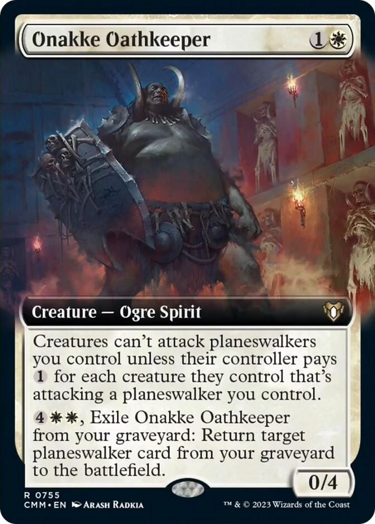 Onakke Oathkeeper (Extended Art) [Commander Masters] | Tables and Towers