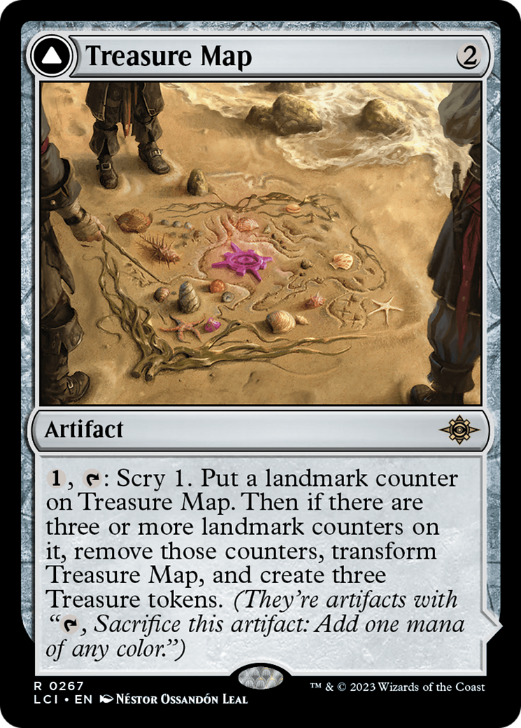 Treasure Map // Treasure Cove [The Lost Caverns of Ixalan] | Tables and Towers