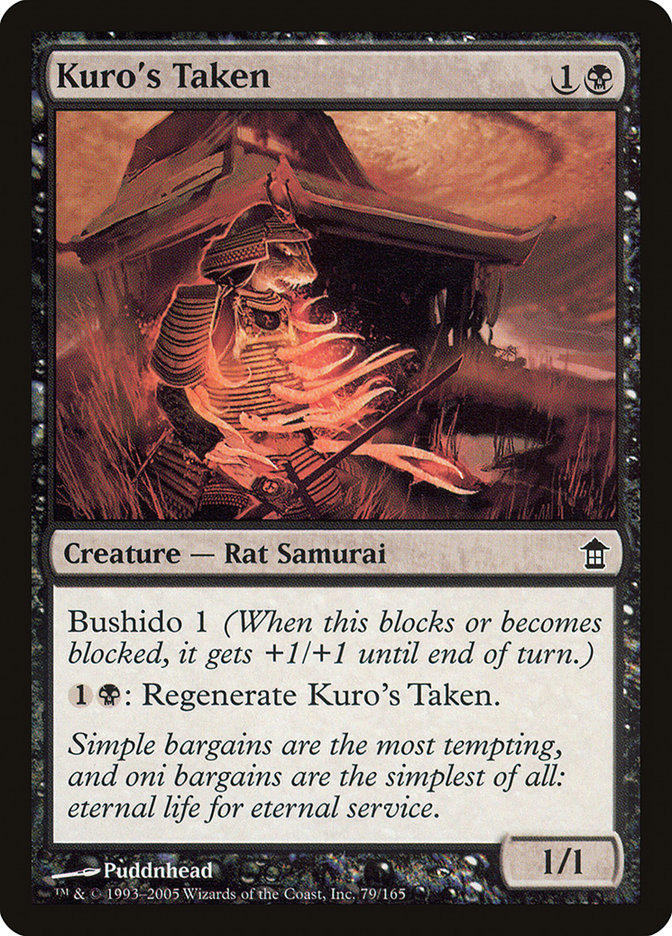 Kuro's Taken [Saviors of Kamigawa] | Tables and Towers