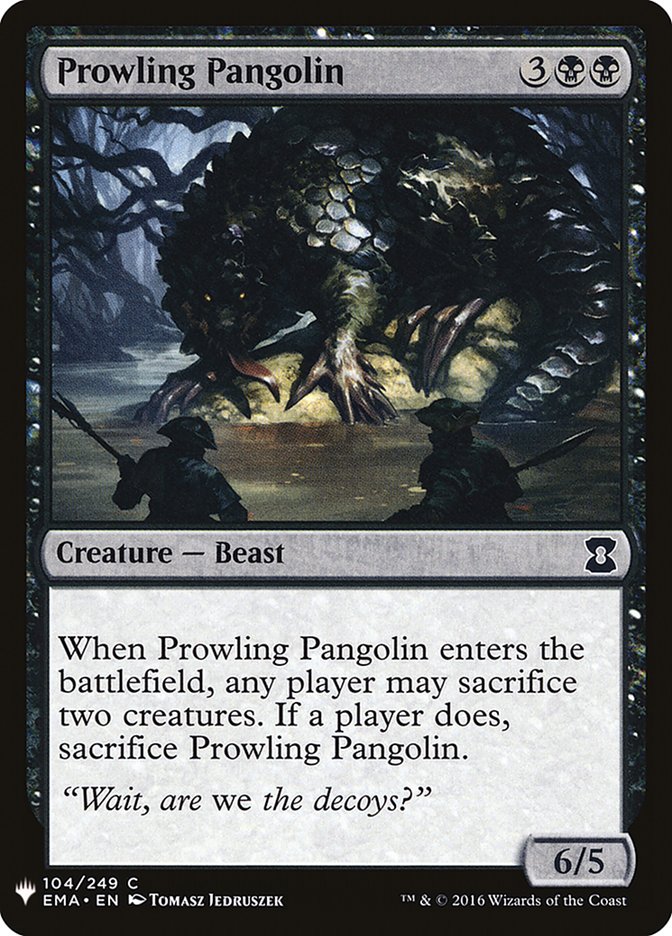 Prowling Pangolin [Mystery Booster] | Tables and Towers