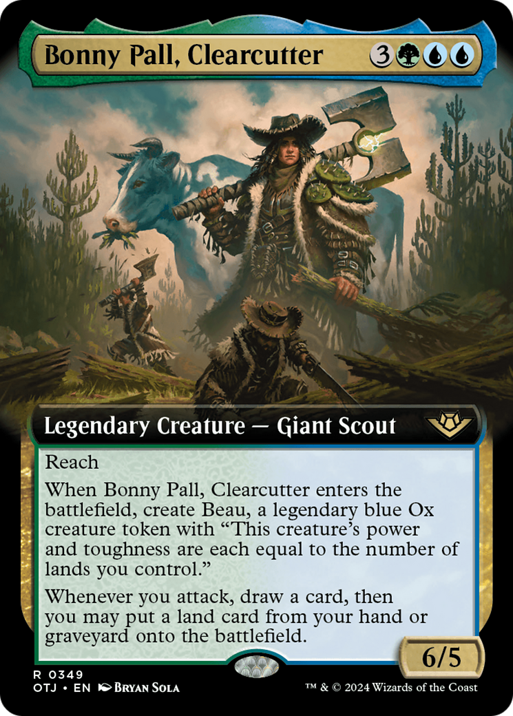 Bonny Pall, Clearcutter (Extended Art) [Outlaws of Thunder Junction] | Tables and Towers