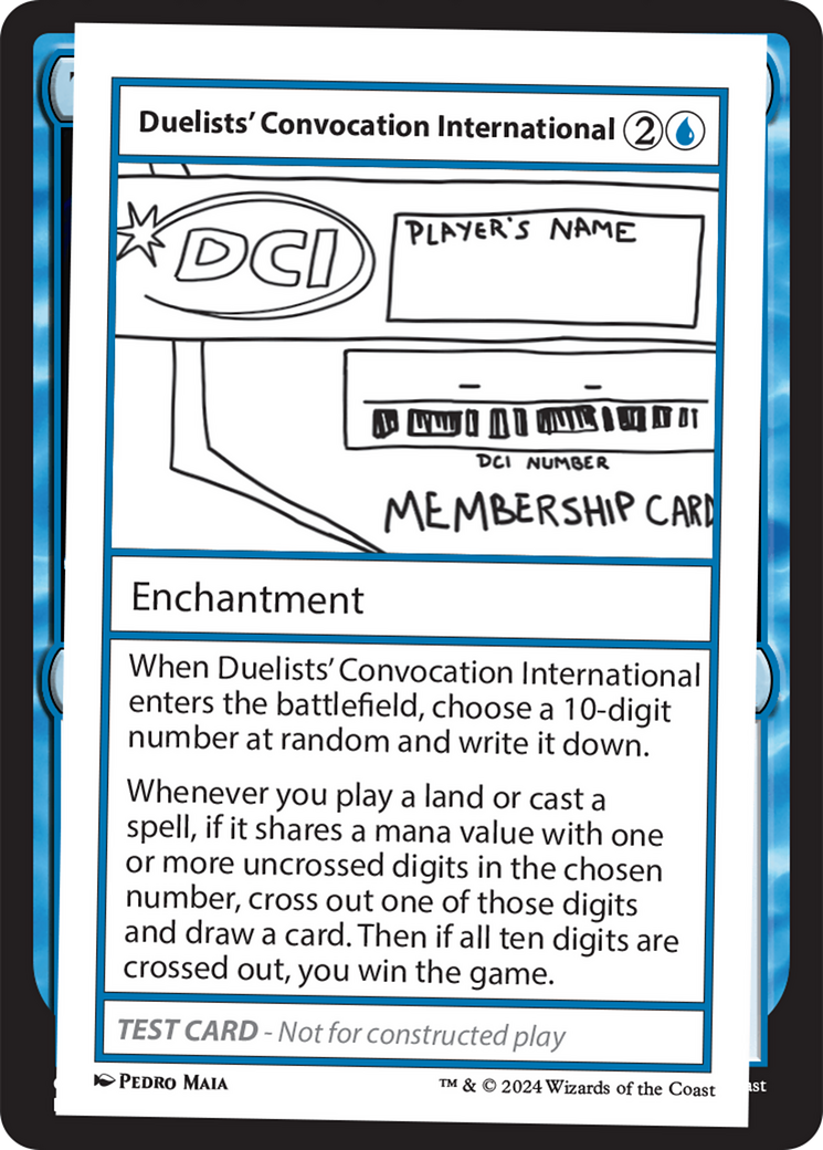 Duelists' Convocation International [Mystery Booster 2 Playtest Cards] | Tables and Towers