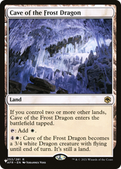 Cave of the Frost Dragon [The List] | Tables and Towers