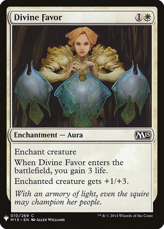 Divine Favor [Mystery Booster] | Tables and Towers