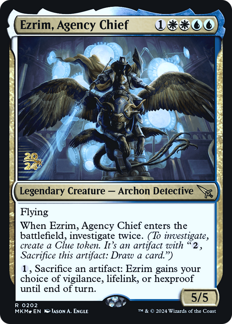 Ezrim, Agency Chief [Murders at Karlov Manor Prerelease Promos] | Tables and Towers