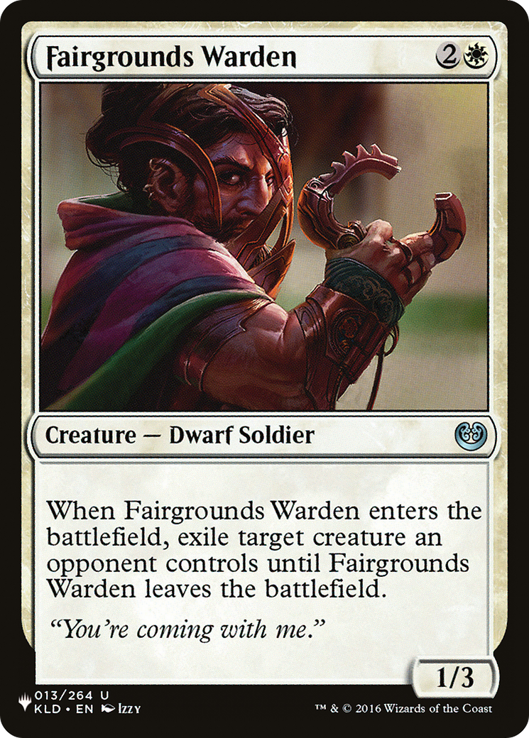 Fairgrounds Warden [The List Reprints] | Tables and Towers