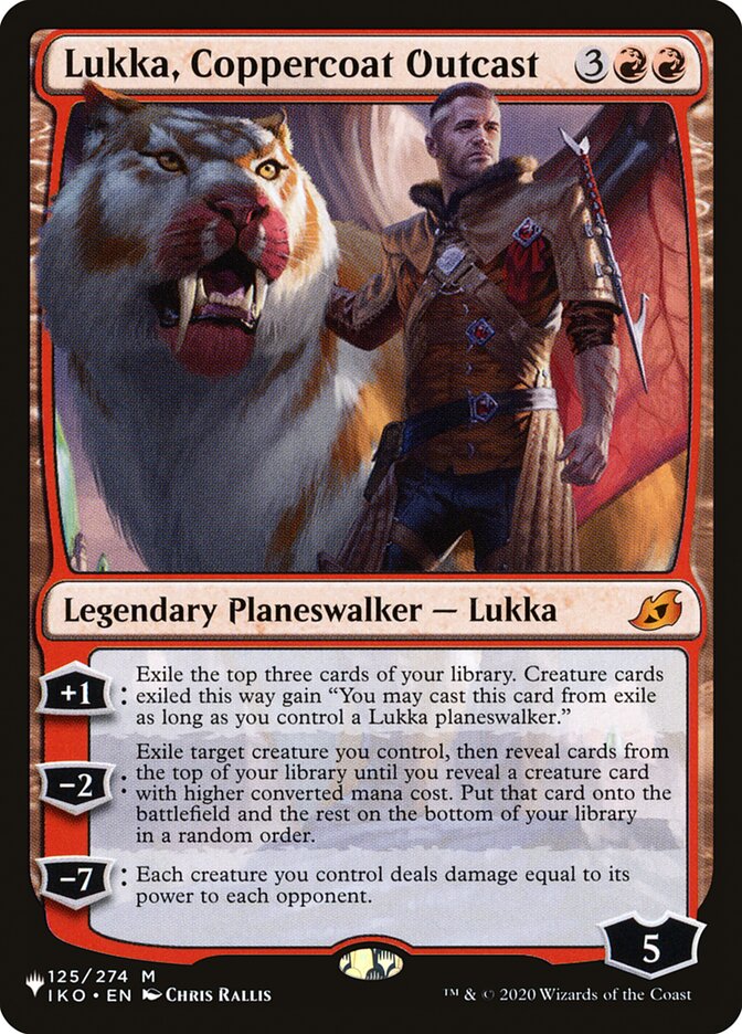 Lukka, Coppercoat Outcast [The List] | Tables and Towers