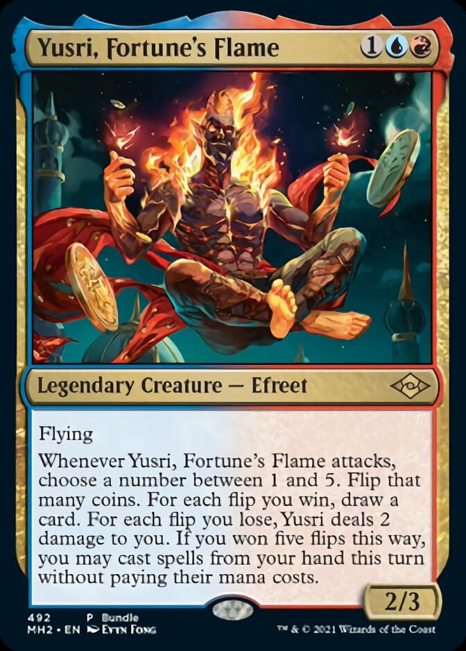 Yusri, Fortune's Flame (Bundle) [Modern Horizons 2] | Tables and Towers