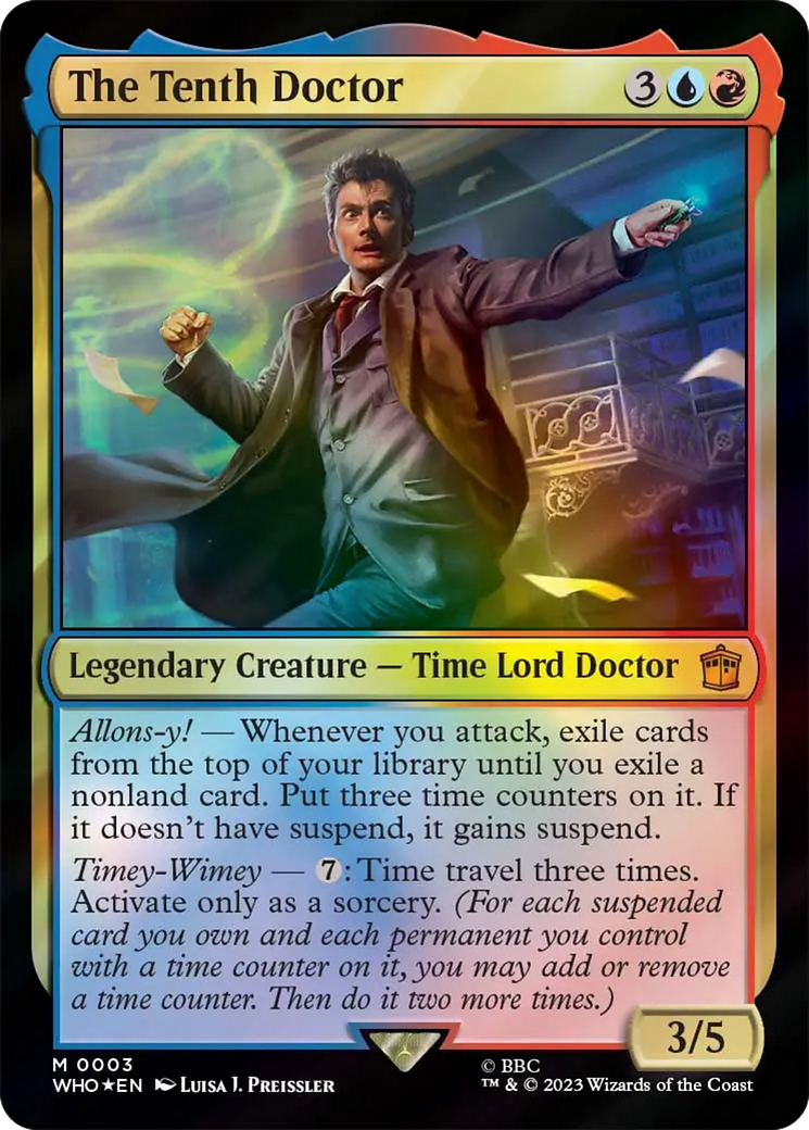 The Tenth Doctor [Doctor Who] | Tables and Towers