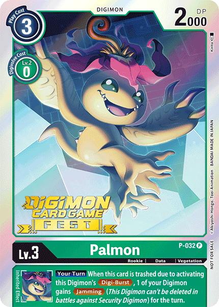 Palmon [P-032] (Digimon Card Game Fest 2022) [Promotional Cards] | Tables and Towers