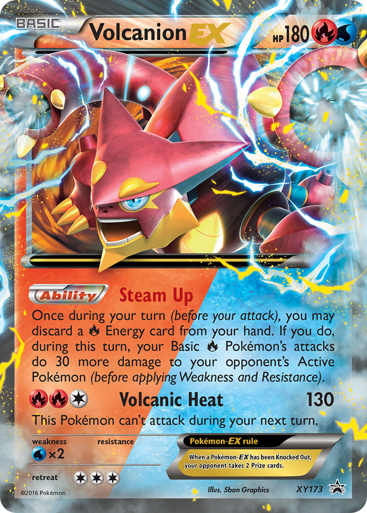 Volcanion EX (XY173) [XY: Black Star Promos] | Tables and Towers